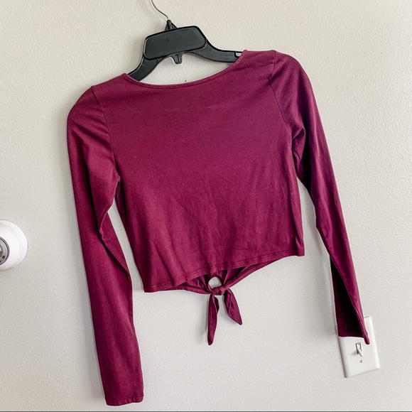 FINAL $ ⚠️ AE lightweight long-sleeved crop - Picture 3 of 5